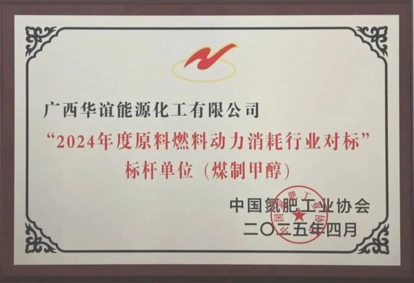 专业配资 2025 年中国甲醇产业大会在钦州召开，广西华谊能化公司斩获行业标杆殊荣